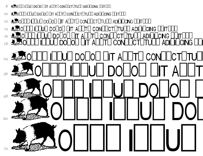 tungfont zodiac 2 Водопад 