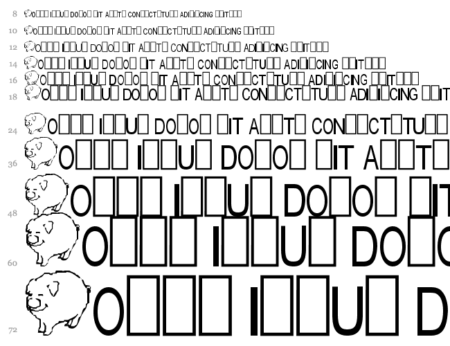 tungfont zodiac 5 Cascade 