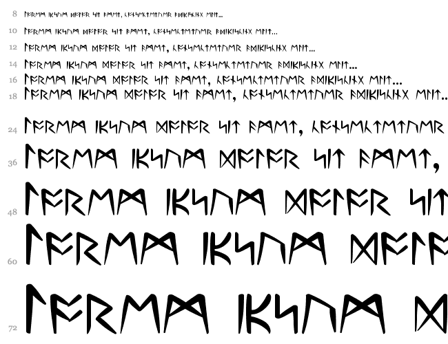 Ultima Runes Cascata 