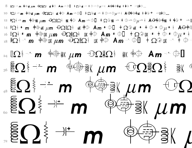 vac tube symbols v1.2 Водопад 