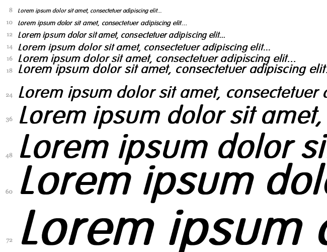 Vogue-Normal Bold Italic Cascata 