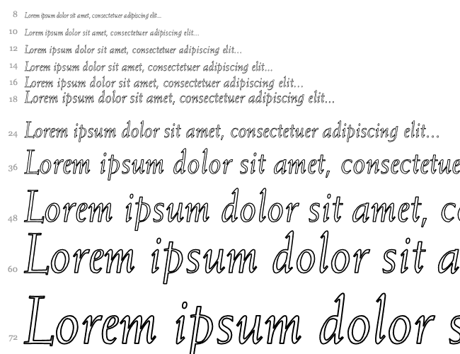Weiss-Italic Hollow Водопад 