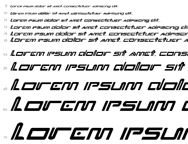 Xephyr Italic Водопад 