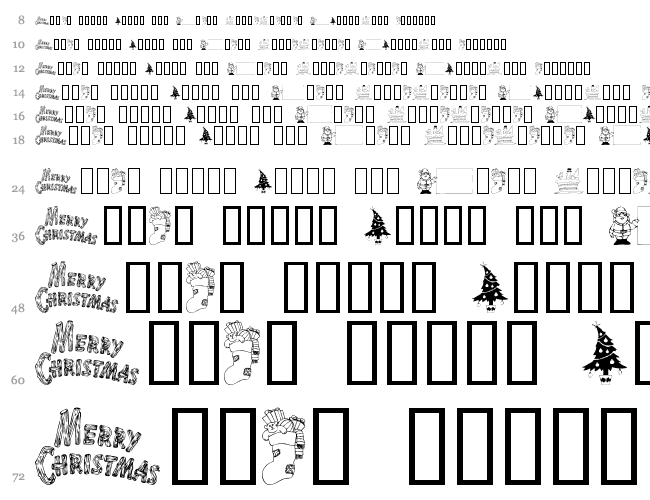 Xmas Clipart Cascade 