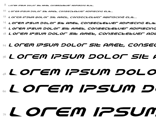 Yukon Tech Expanded Italic Cachoeira 