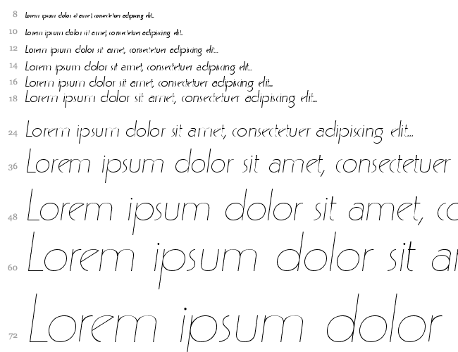 Zelda Italic Cascata 