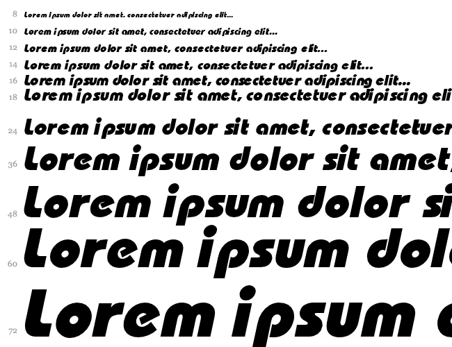 Bahamas Heavy Italic Водопад 