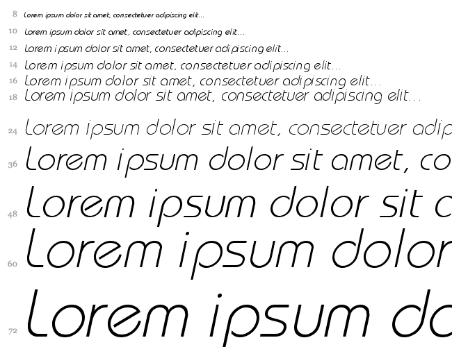 Bahamas Light Italic Водопад 