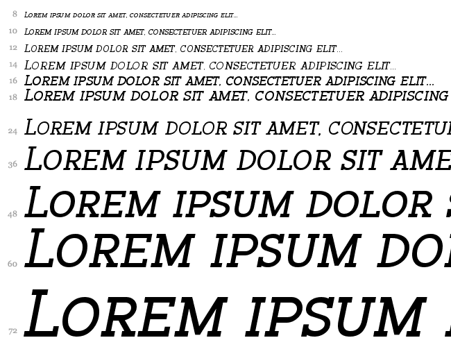 BacktalkSerif BTN SC Водопад 