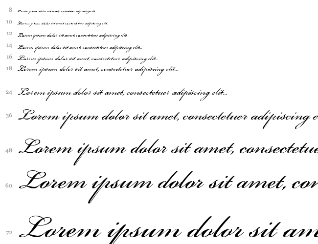 Bickham Script One Cascata 