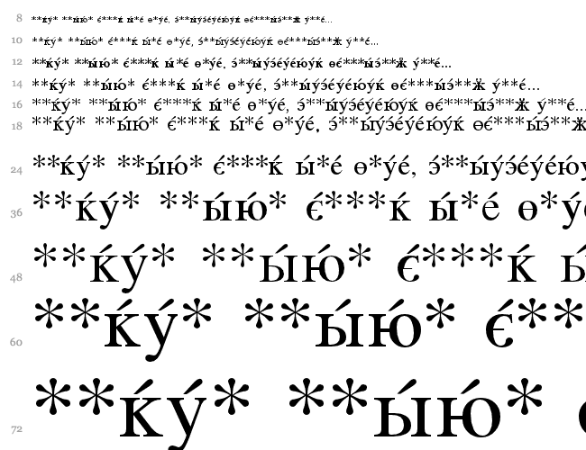 CyrillicSerif Cascade 