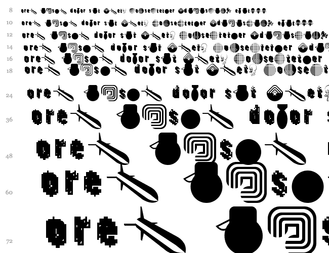 DestroyDingbats Cascata 