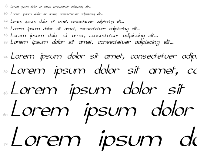 Elfar Normal Italic G98 Водопад 