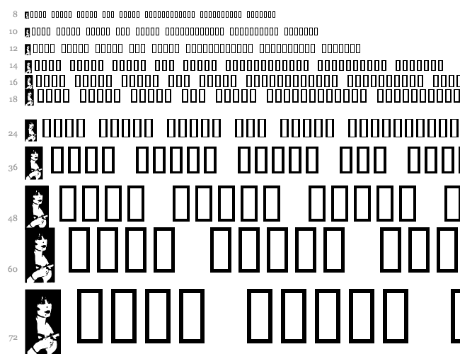 Elvira Dingbats Cascade 