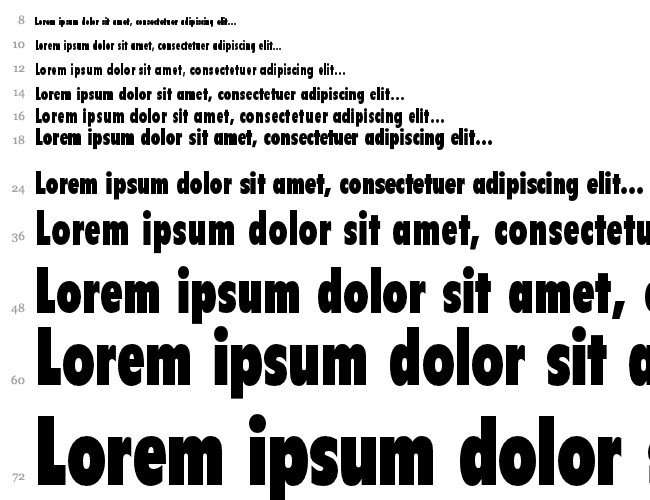 Emphasis Black Condensed SSi Водопад 