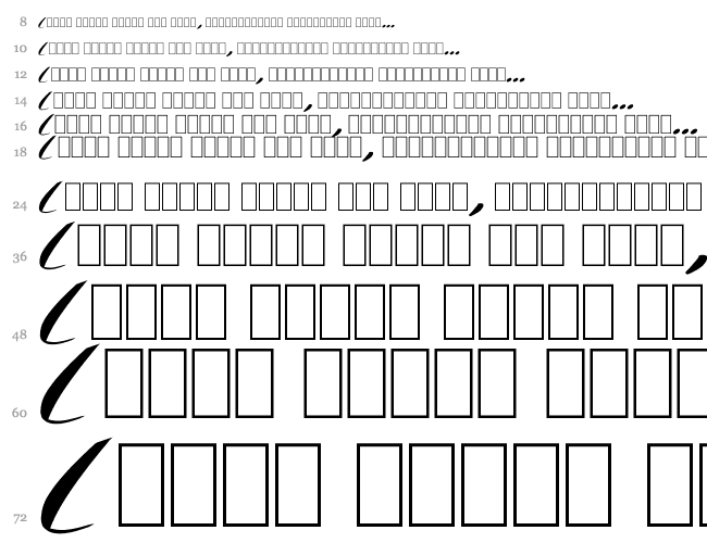 Fat Boy Very Round  Italic Водопад 