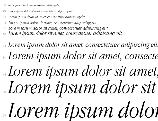 Garamond Narrow Cascade 