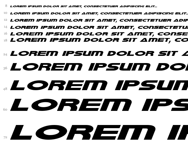 Galant Italic Cascade 