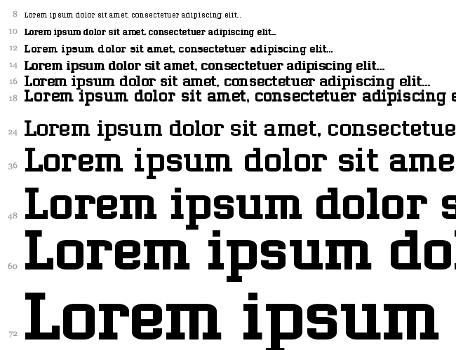 Gasoline Serif BTN Cascada 