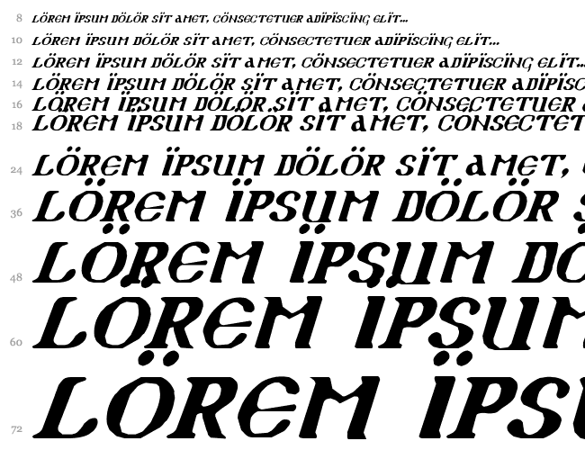 Holy Empire Italic Cascata 