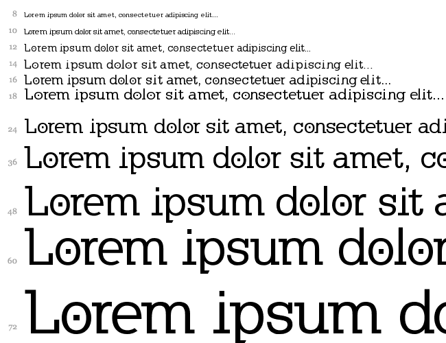 KleinSlabserif-Medium Водопад 