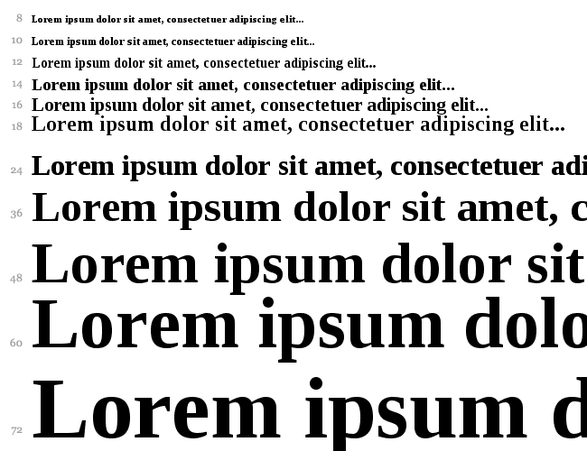 Liberation Serif Wasserfall 