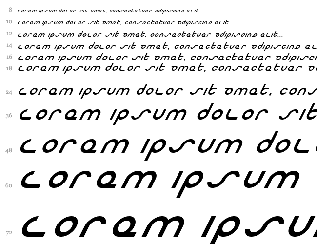 Masterdom Italic Waterfall 