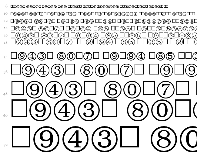 NumeralsTT Cascade 