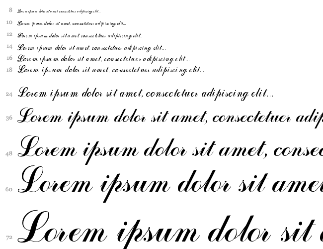 Odessa Script Waterfall 