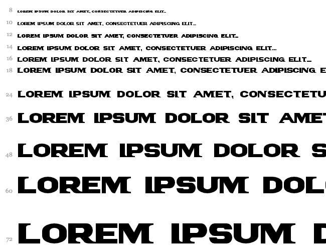 PanAm Text Cascade 