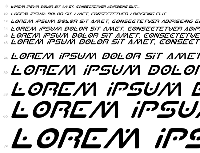 Planet S Italic Waterfall 