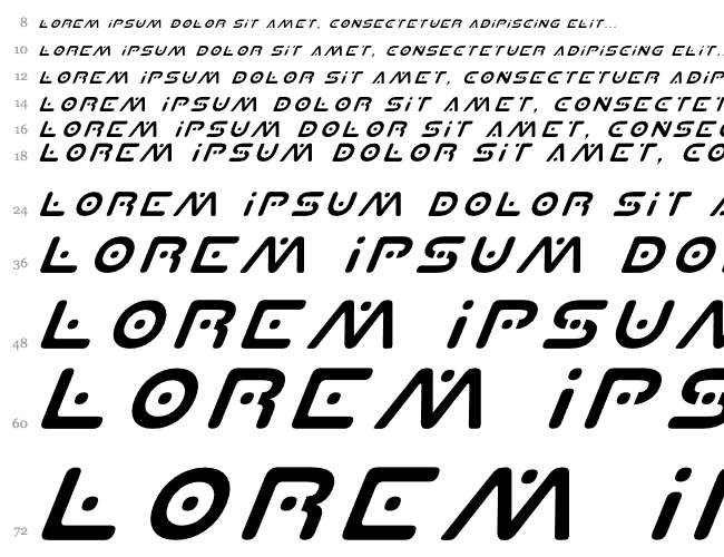 Planet X Italic Cascade 