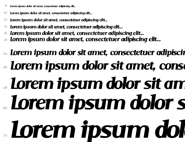 Serif Cascada 