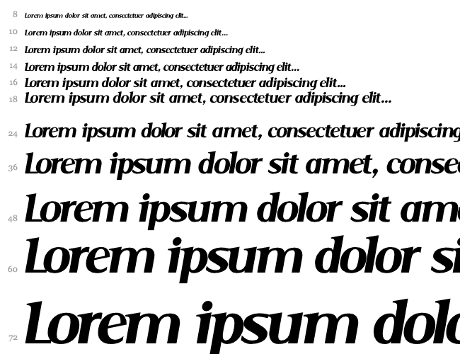 Serif Cascata 