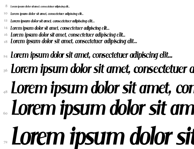 Serif Cascada 