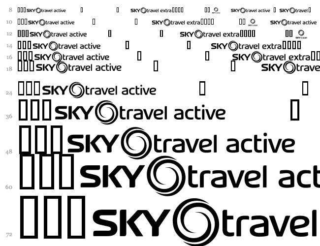 SKYfonttravel Cascade 