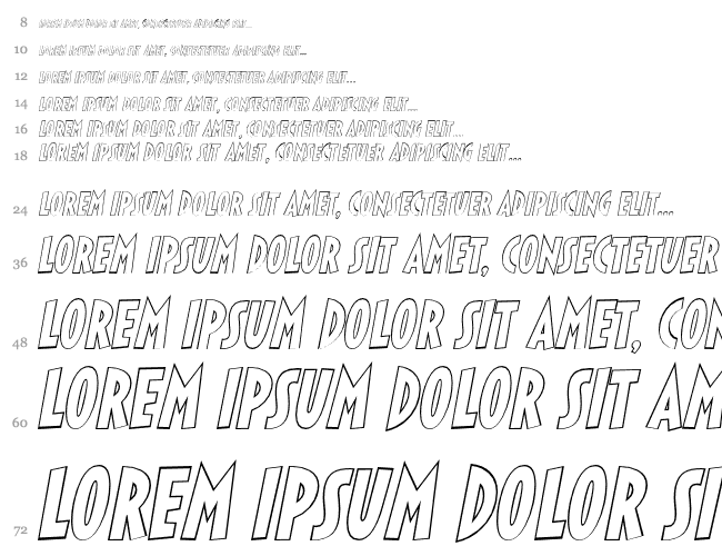 Sticky Moula BTN Outline Waterfall 