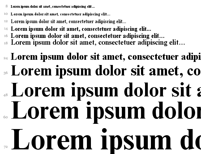 Times New Roman Cyr Водопад 