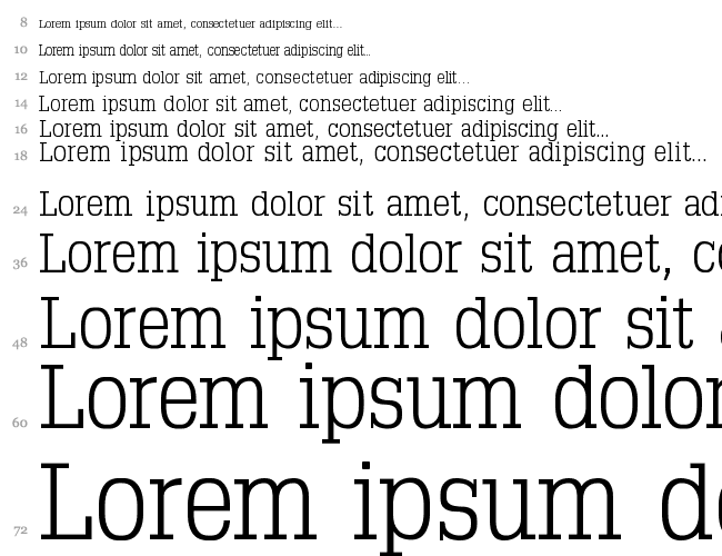 TypoSlabserif-Light Cascata 