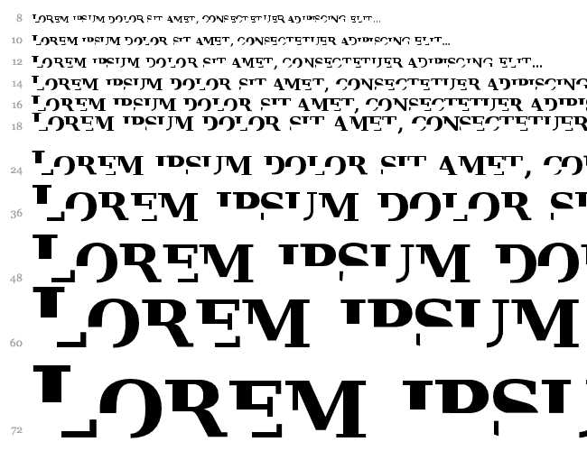 Veru Serif Cascade 