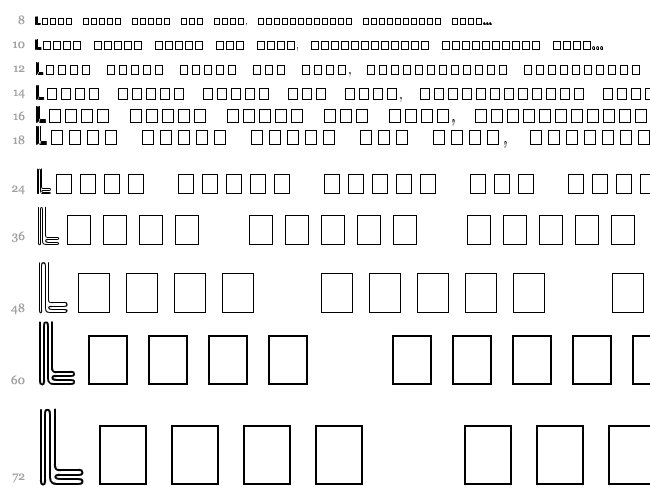 VibroText Cascade 