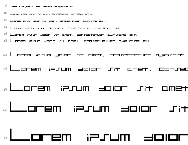 BTSE + PS2 FONT Cascade 