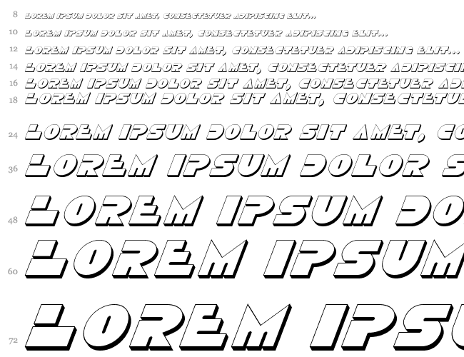 Disco Duck 3D Italic Водопад 