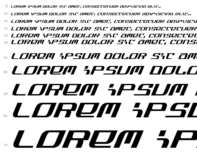 Infinity Formula Italic Wasserfall 