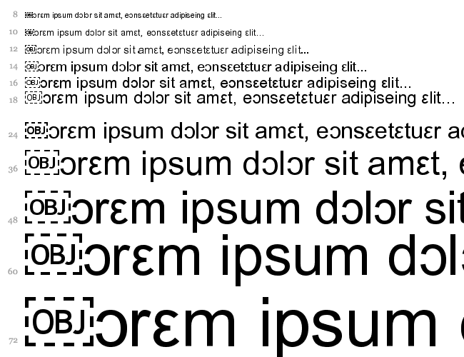 IPA Font Cascata 