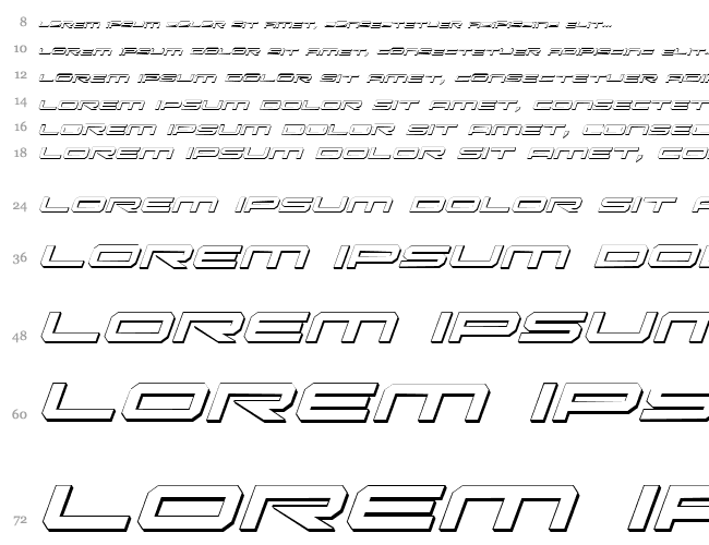 Oramac Shadow Italic Cachoeira 