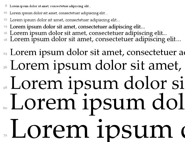 Palatino Linotype Водопад 