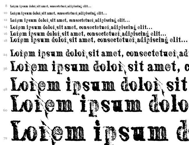 SextonSerif Водопад 