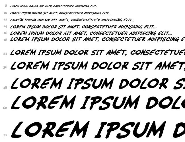 Wimp-Out Italic Cascada 